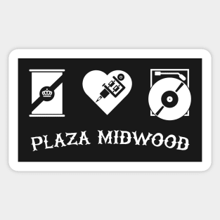 Plaza Midwood Charlotte, NC Sticker